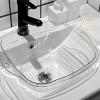 Thickened PET Large Capacity Multifunctional Portable washbasin Transparent washbasin, Suitable for Home Kitchen and Bathroom (M) view 3