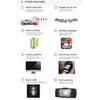 1080P Hd Dash Cam 1.3 Inch 4X Zoom Dash Cam 150 Degree Lens Night Vision Dvr Parking Monitoring G-Sensor Automatic Recording Function Dash Mounted Cameras view 2