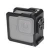Cage Protective Frame for Gopro Hero 11 Black Mini+ Folding Fingers with 1/4 Tripod Connector Port view 2
