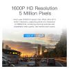 Mini 3 Dash Cam DVR Car Camera 1600P Auto Drive Vehicle Video Recroder 32G eMMC 24H Parking Monitor 140 Degrees Wide Angle (Color : Mini3-Hardkit, Size : 32G), laiyong1987 (Mini3 Hardkit) view 3