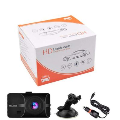 in Car Dash Cam 1080P Fhd Camera Metal Dvr Digital Driving Video Recorder for Cars 3" LCD Screen 170 Deg Wide Angle 6G Lens with Wdr Loop Recording G-Sensor Parking Monitor and Motion Detection