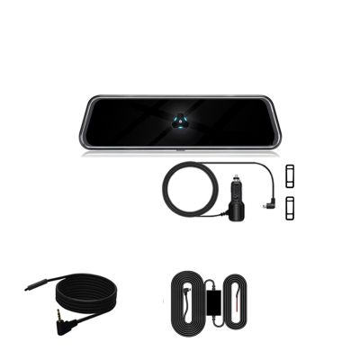 10 Inch 2.5K 1440P Car Dvr Mirror Dash Cam Dual Lens Dashcam Full Hd Drive Recorder Stream Dash Car Camera Rearview Mirror (Color : 2.5K-1080P- 6M, Size : 64G), laiyong1987 (1080P 1080P)