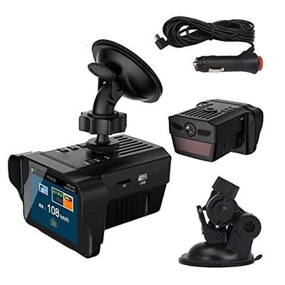 Auto Mobile Car DVR Camera Recorder 2 In1 Dash Cam Video Registrator with Anti Speed for Car Use (Color Name : Radar DVR 2 in 1)