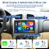 10.1 Inch Single Din Car Stereo Carplay, Removable Touch Screen Car Radio Android Auto, Detachable Screen 1 Din Head Unit Bluetooth Hands-Free Call, FM Audio Receiver with Mirror Link, Backup Camera view 4