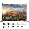 12x8ft Greek Backdrop Athens Cityscape Sunset Ancient Greece Parthenon Temple Ruin Building Photography Background Greek Party Decorations Mythology Birthday Party Photo Studio Props view 2