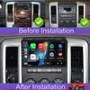 4GB+64GB, QLED, Customize Desktop Car Stereo Radio Upgrade for Dodge RAM 1500 2500 3500 for 2009 2010 2011 2012,Android Stereo Replacement,Build in Wireless carplay Wired Android Auto,Free Camera view 2