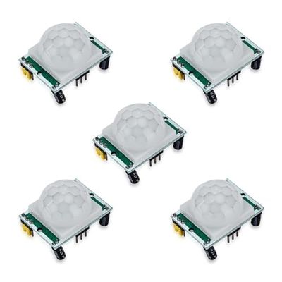 5Pcs HC-SR501 PIR Sensor Infrared Sensor Body Motion Sensor Module Pyroelectric Probe Induction Switch Electronic