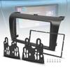 NuIth Double DIN Radio Dash Kits for 2004-2009 Mazda 3, Double Din Radio Mount Housing Bracket Installation Trim Bezel Kit Installation Aftermarket Stereo view 1