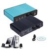USB 6 Channel 5.1 External Optical Audio Sound Card for Notebook PC Laptop Professional External USB Sound Card (Color : A) (A) view 2
