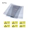 MECCANIXITY Anti Static Bags Shielding Bag 50pcs 4x5inch(10x13cm) Resealable with Labels for Hard Drive HDD SSD PCB Board view 3