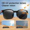 Smart Glasses Smart Sunglasses for Men Women Glasses with Bluetooth Audio Music Control Call Answer Open Ear Sound with Built-in Mic/Speakers HD Voice Assistant Compatible with iOS Android Phones view 4