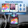 PHEZEN Android Car Stereo Fit for Honda Accord 7th 2003-2007 with Carplay/Android Auto-10inch TouchscreenCar Audio Receivers Support WiFi GPS Navigation FM/RDS Multimedia Player Backup Camera 2+32G view 4