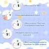 Handepo 2 Pcs 20 Seconds White Voice Recorder Toy Recording Device Record Messages for Plush Toy Doll Stuffed Bear Toy Pillow view 4