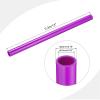 MECCANIXITY PVC Rigid Tube Round Pipe Tubing Hardware Tubing 16mm ID 20mm OD 330mm/13" Purple High Impact for Water Pipe Crafts view 2
