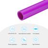 MECCANIXITY PVC Rigid Tube Round Pipe Tubing Hardware Tubing 16mm ID 20mm OD 330mm/13" Purple High Impact for Water Pipe Crafts view 3