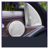 VNFEJEJR Fit for Benz C E Class GLC W205 W213 X253 2015-2023 Stainless Steel Car Door Trumpet Treble Speaker Cover Car Accessories Door Audio Speaker Cover(for GLC X253) view 2