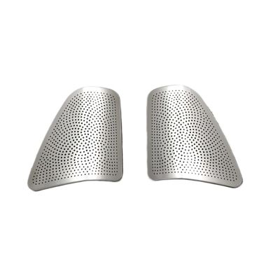 VNFEJEJR Car Styling Treble Speaker Covers Fit for BMW X5 E70 Front Door High Range Horn Loudspeaker Lid Stickers Decoration Accessories Door Audio Speaker Cover