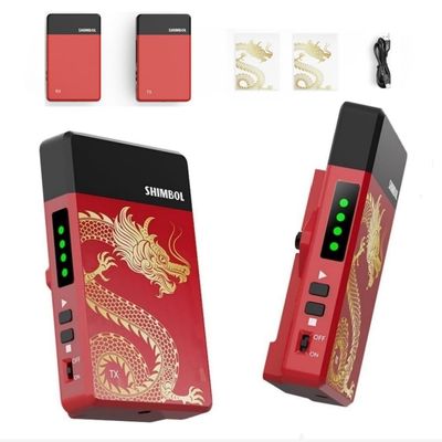 Shimbol TP Mini Max Wireless Video Transmission Systems 600ft 5G 1080P60 HDMI Video Transmitter and Receiver 0.07s Low Latency HDMI Loop-Out for Live Streaming Suitable to Connect Multiple Devices