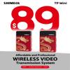 Shimbol TP Mini Max Wireless Video Transmission Systems 600ft 5G 1080P60 HDMI Video Transmitter and Receiver 0.07s Low Latency HDMI Loop-Out for Live Streaming Suitable to Connect Multiple Devices view 2