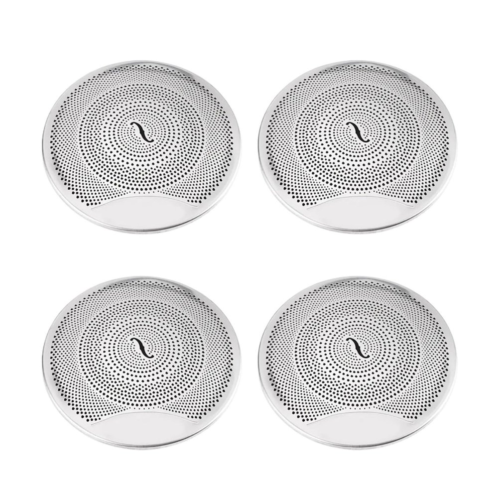 VNFEJEJR 4X Fit for Benz E C GLC Class W213 W205 X253 Car Door Audio Cover Speaker Loudspeaker Trim Decoration Interior Accessories Door Audio Speaker Cover