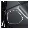 VNFEJEJR Stainless Steel Car Door Audio Speaker Frame Decoration Cover Trim Fit for Audi Q3 2012-2016 Styling Interior Accessories Door Audio Speaker Cover(Silver) view 4