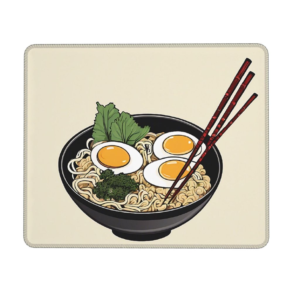 (Delicious Sweet Ramen) Gaming Mousepad, Waterproof Non-Slip Desk Mat Keyboard Pad Mousepad Home Office Desk Accessories and Decor for Women Men - 10 x 12 inch