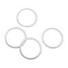 VNFEJEJR Car Door Trim Fit for BMW X1 F48 2016-2022 Speaker Cover 4pcs Interior Front Rear Trim Frame Decor Replacement Accessories Door Audio Speaker Cover(Matte Silver) view 1