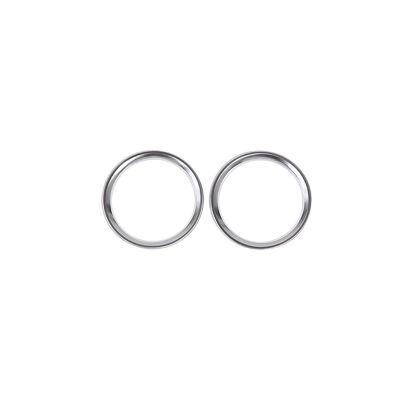 VNFEJEJR Land Fit for Rover Discovery Sport L550 2020 Car Styling Chrome Treble Door Speaker Cover Trim Interior Accessories Door Audio Speaker Cover(Silver)