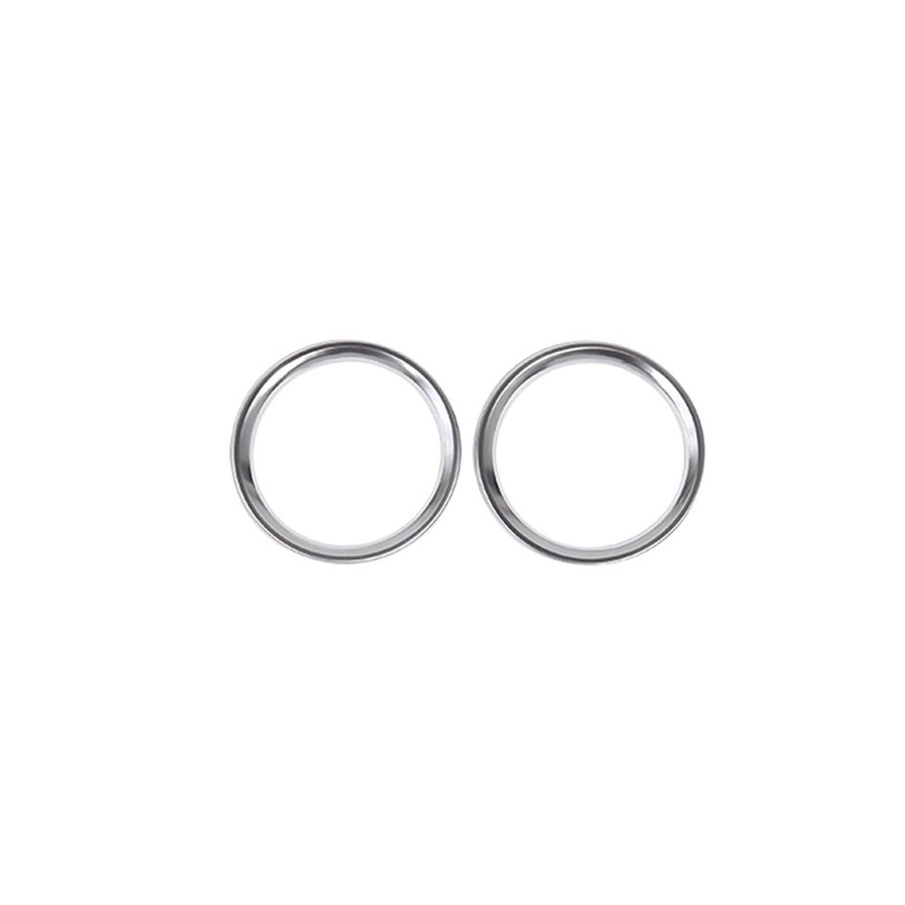 VNFEJEJR Land Fit for Rover Discovery Sport L550 2020 Car Styling Chrome Treble Door Speaker Cover Trim Interior Accessories Door Audio Speaker Cover(Silver)