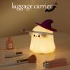 Ghost Night Light, Cute LED Silicone Lamp,Dimmable Bedside Bedside LED Lamp, Rechargeable Nursery Nightlight, with 30 Minute Timer Touch Lamp for Birthday Halloween Christmas Bedroom Decorations view 4