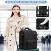 VGCUB Travel Backpack for Women Men for Spirit Airlines Personal Item Bag 18x14x8 Inches Laptop College Waterproof Carry on Flight Approved Work Backpack Mochila de Viaje,Black view 4