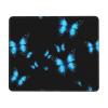 (Beautiful blue butterfly) Gaming Mousepad, Waterproof Non-Slip Desk Mat Keyboard Pad Mousepad Home Office Desk Accessories and Decor for Women Men - 10 x 12 inch view 1