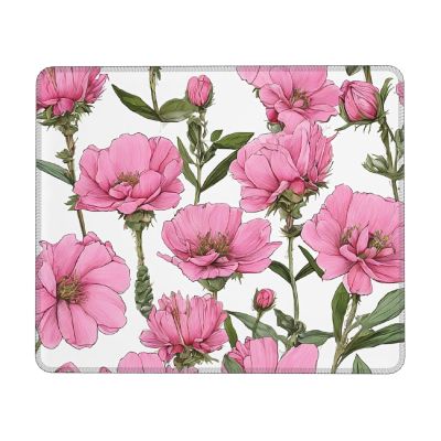 (Garden Peony) Gaming Mousepad, Waterproof Non-Slip Desk Mat Keyboard Pad Mousepad Home Office Desk Accessories and Decor for Women Men - 8.3 x 10.3 in