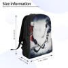 JHLMN Backpack Ice Hockey Art Travel Casual Laptop Backpack Waterproof Hiking Daypack for Men Women view 2