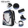 JHLMN Backpack Ice Hockey Art Travel Casual Laptop Backpack Waterproof Hiking Daypack for Men Women view 3