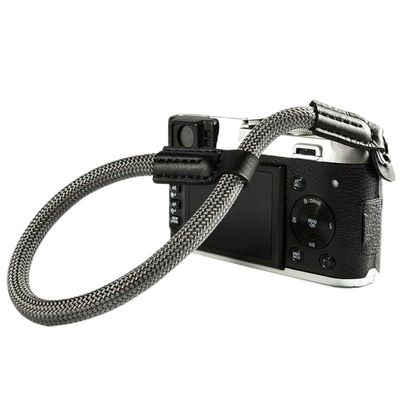 BIZOEdigital Digital Camera Wrist Hand Strap Grip wirst strap Nylon Rope Adjustable for Leica Canon Nikon Olympus Sony Fujifilm XT-10 (grey), Medium