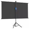 BIUBPW Outdoor Indoor Projector Screen, Stand Projection Screen for Home Theater Office Backyard Camping, 16:9 4K HD PVC Movie Screens(60inch-16:9) view 2