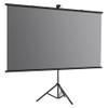 BIUBPW Outdoor Indoor Projector Screen, Stand Projection Screen for Home Theater Office Backyard Camping, 16:9 4K HD PVC Movie Screens(60inch-16:9) view 3