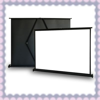 JKSTDPV 20" 30" 40" 50" Desktop Projection Screen Home Theater Little Screen Retractable Table Top Projector Screen for Schools Meeting Conference Indoor Outdoor(16:9,20inch)