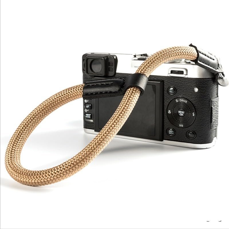 BIZOEdigital Digital Camera Wrist Hand Strap Grip wirst strap Nylon Rope Adjustable for Leica Canon Nikon Olympus Sony Fujifilm XT-10 (Rose), Medium