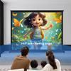 REDEXI Table Top Projection Screen, Portable Outdoor Projector Screen, 20" 30" 40" 50", Mobile Projection Screen 4:3/16:9 Pull Up Movie Screen Support(40inch-16:9) view 2
