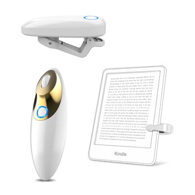 Remote Control Page Turner for Kindle Paperwhite Oasis Kobo eBook Readers,Scrolling Clicker for TikTok, Shutter for Taking Photos and Videos,Supports iPhone,iPad,Android (White)