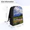 JHLMN Backpack grand teton national park Travel Casual Laptop Backpack Waterproof Hiking Daypack for Men Women view 2