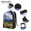 JHLMN Backpack grand teton national park Travel Casual Laptop Backpack Waterproof Hiking Daypack for Men Women view 3