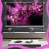 JKSTDPV 60inch Wall Projector Screen Retractable Movie Screen Lightweight Projector Screen Pull Down Home Theater 4:3 16:9 HD Screen for Backyard(60inch-16:9) view 1