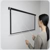 JKSTDPV 60inch Wall Projector Screen Retractable Movie Screen Lightweight Projector Screen Pull Down Home Theater 4:3 16:9 HD Screen for Backyard(60inch-16:9) view 3