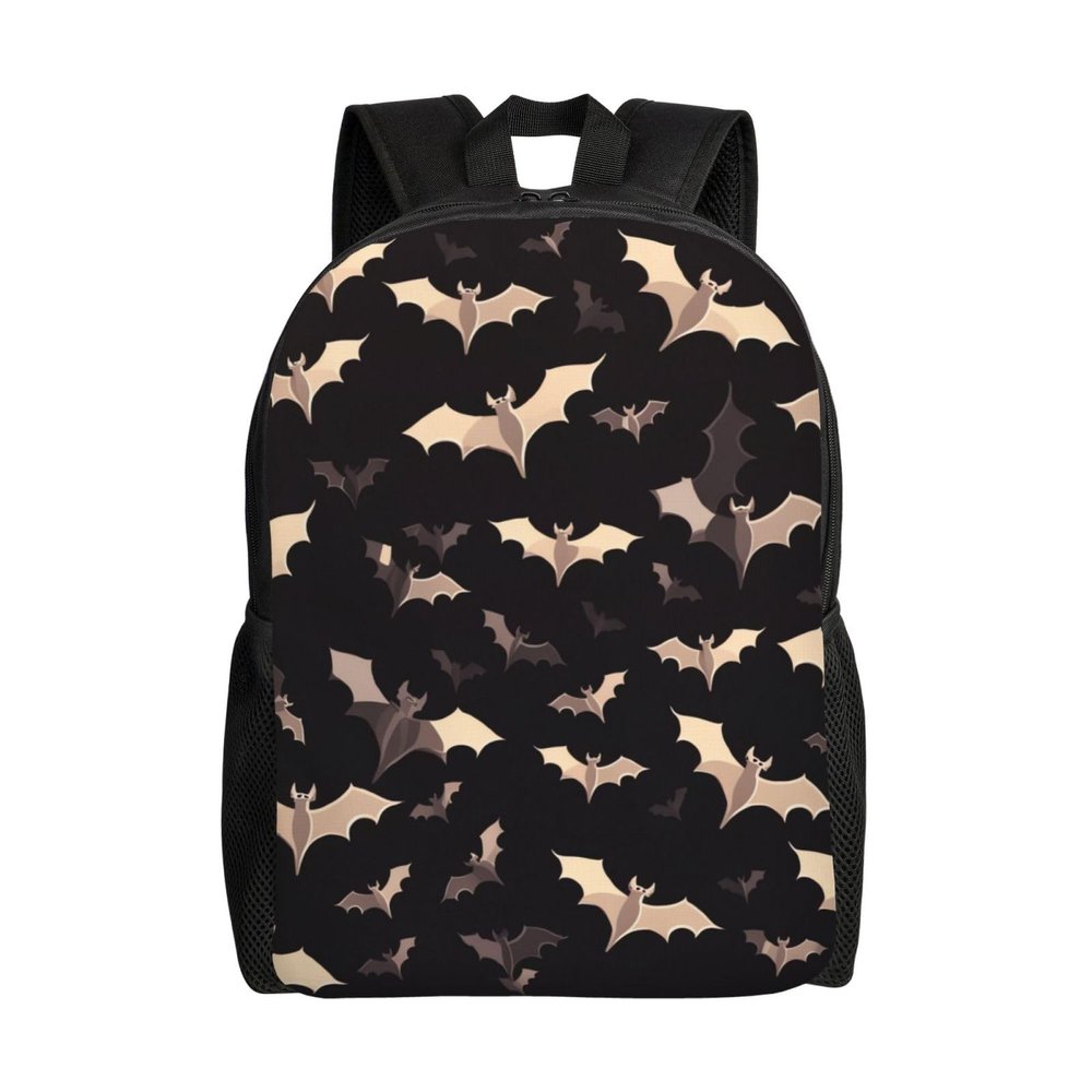 JHLMN Backpack Halloween Flying Bats Travel Casual Laptop Backpack Waterproof Hiking Daypack for Men Women