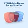 XUMIUZIY Smart Glasses, UV400 Lens BT5.0 Sunglasses, EDR Technology, Touch Control Sports Music Sunglasses, Built in Mic & Speakers, 200 Hours Standby Time, for Outdoor, Travel view 4