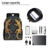 JHLMN Backpack Gecko Lizards Travel Casual Laptop Backpack Waterproof Hiking Daypack for Men Women view 4
