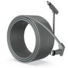 ANGGREK Rectangular Satellite Extension Cable, 49.2FT Replacement V2 Cable with Protective End Kits, Long Service Life, Stable Network Supply, 1200Mbps Data view 1